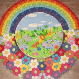 Мастерим коврик из старых трикотажных маек