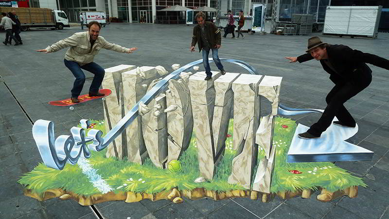 Миры, нарисованные у вас под ногами