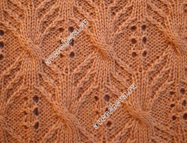 Новые красивые узоры для спиц