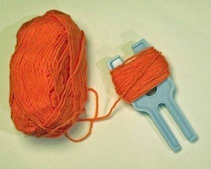 Помпон из пряжи