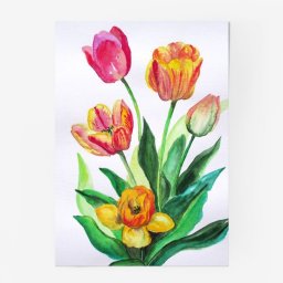 Рисуем тюльпаны