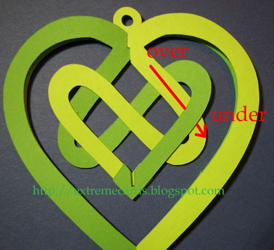 Валентинка "Кельтский узел"