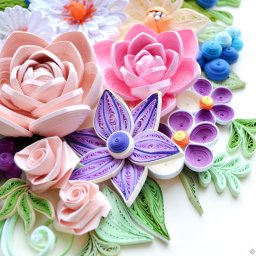 ​Цветочные идеи 3D квиллинга