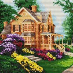 ​Домик в цветах