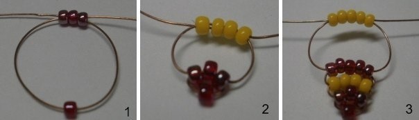 Пчела из бисера