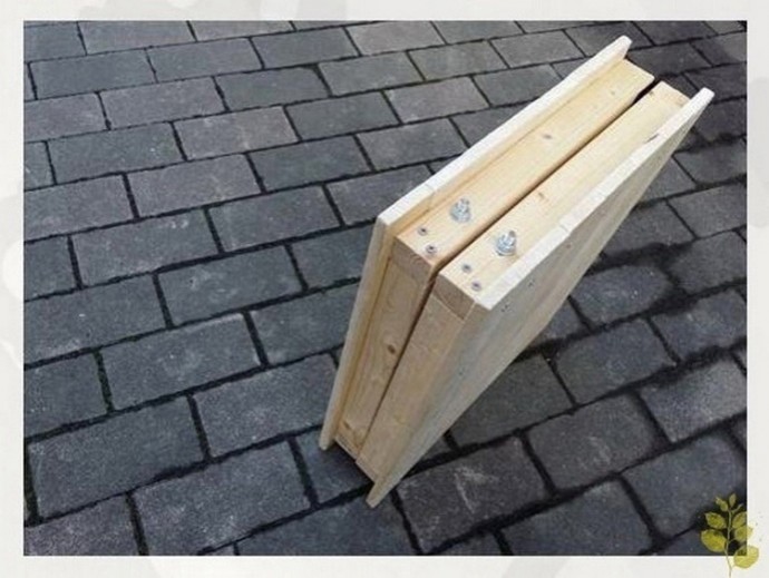 Делаем раскладной деревянный столик