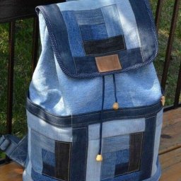 ​Варианты рюкзаков из джинсовой ткани
