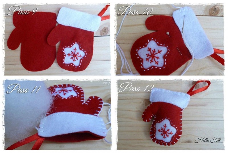 Новогодние рукавички к Рождеству