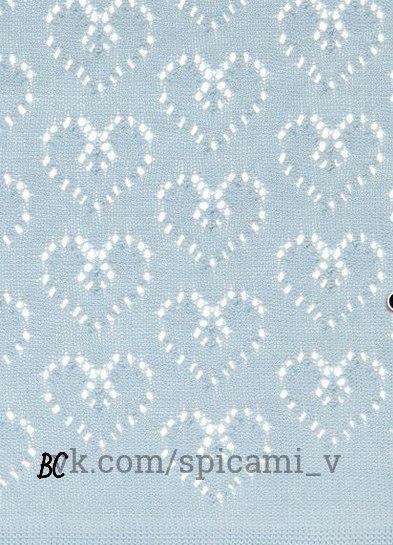 Плед спицами, полный любви Плед спицами, полный любви