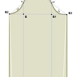 ​Упрощенный вариант построения рукавов