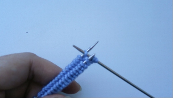Вязание вкруговую на двух спицах