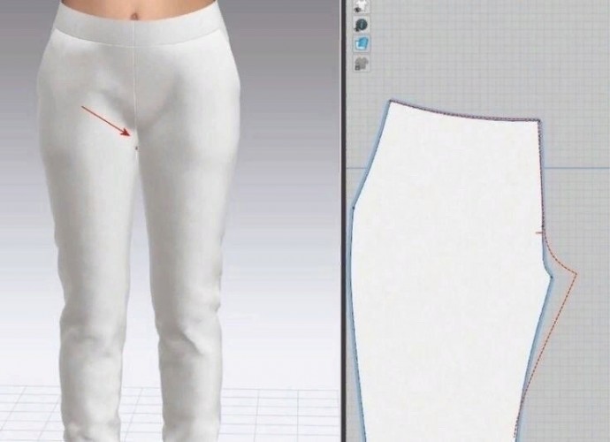 Исправляем дефекты посадки брюк