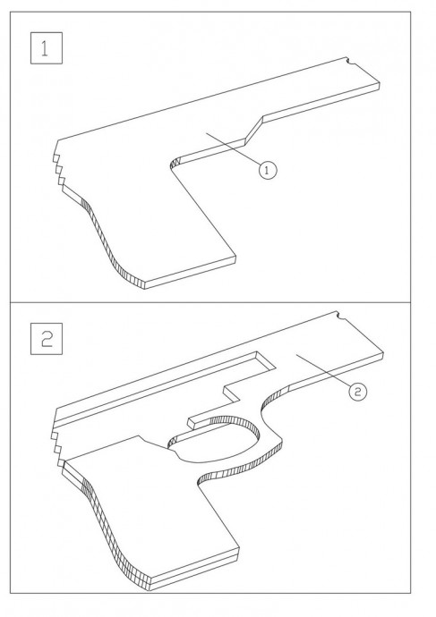Самоделка для хулигана: пистолет-резинкострел