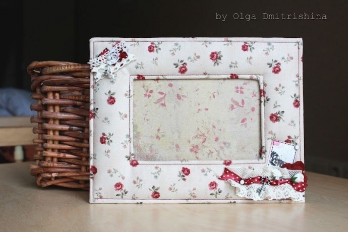 Мягкая фото рамка: мастер-класс Мягкая фото рамка: мастер-класс