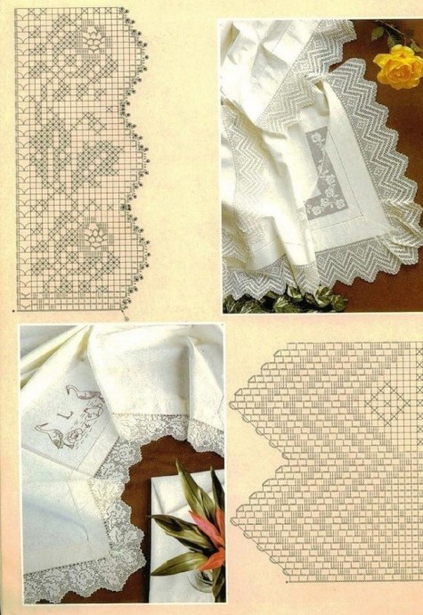 Каёмочки для занавесок, скатертей и белья