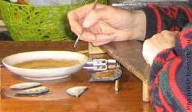 Роспись кулончика