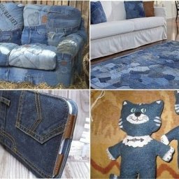 Переделки из старых джинсов