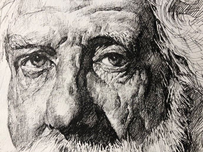 Портрет пожилого мужчины