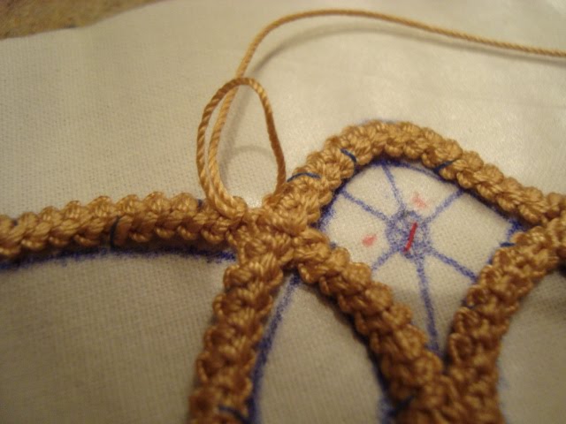 Румынское шнурковое кружево: мастер-класс