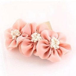 ​Заколка для волос "Розовая карамель"