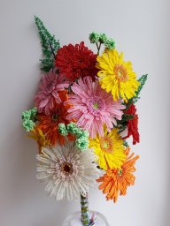 ​Гербера из бисера