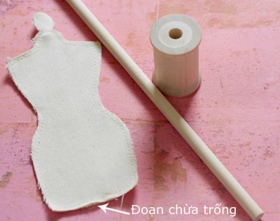 Игольница-манекен