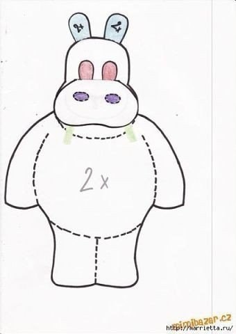 Коврик-бегемотик для счастливого детства малыша