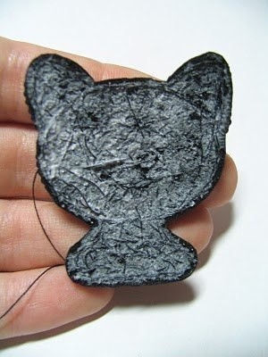 Брошь-котик из бисера Брошь-котик из бисера