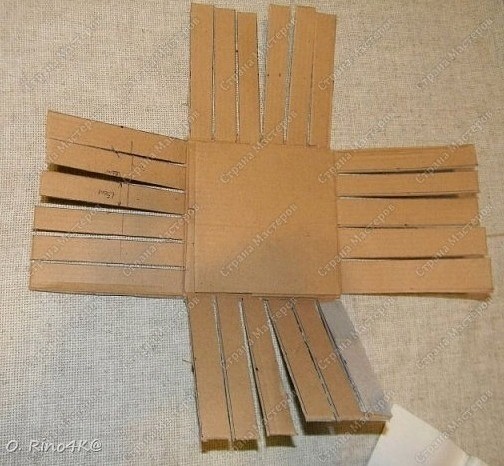 ​Органайзер с оплеткой джутовым шнуром