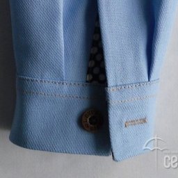 Манжета на рукаве рубашки: однострочная технология