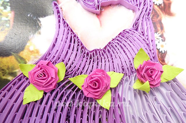 Картина в технике квиллинг: мастер-класс