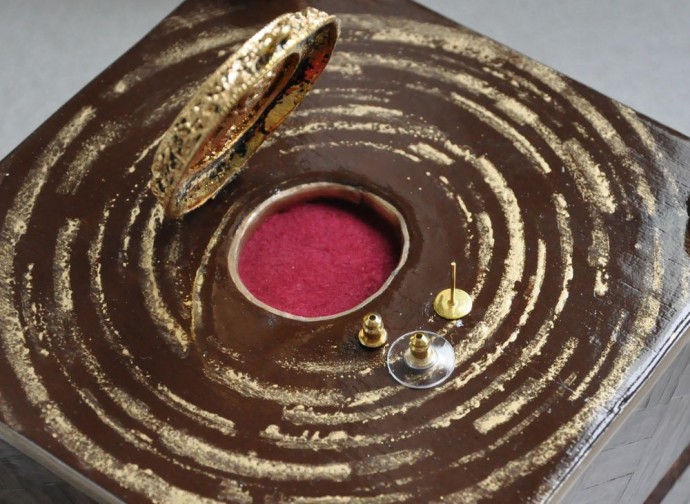 Декорирование шкатулки в стиле китч