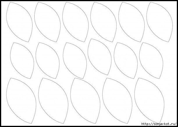 Камелия из бумаги Камелия из бумаги