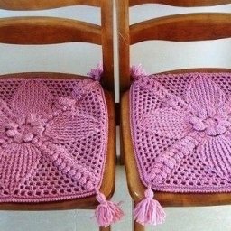 Вяжем сидушки