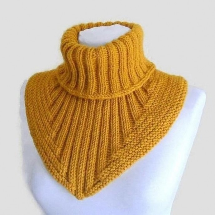 Очень простая и универсальная манишка для всех