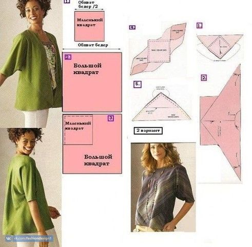 Простые выкройки для начинающих
