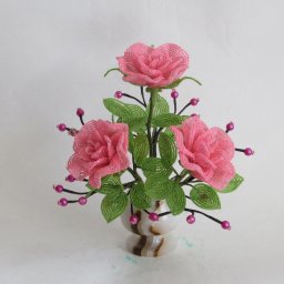 ​Розы из бисера