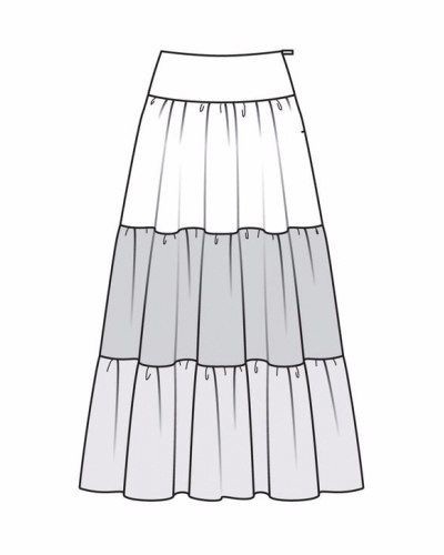 ​Шьем пышный многоярусный подъюбник из фатина