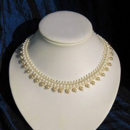 Утонченное колье с жемчугом