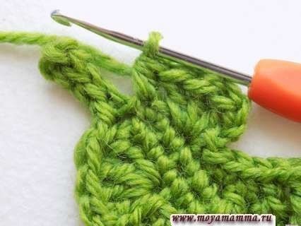 Вяжем крючком дубовый лист