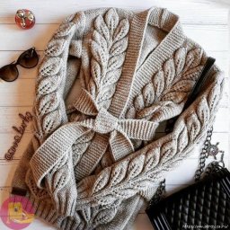 ​Узор «Ветка с листьями»