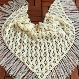 Ажурные шали с замечательными узорами