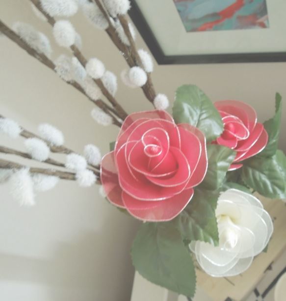 Букеты-ночники из капрона