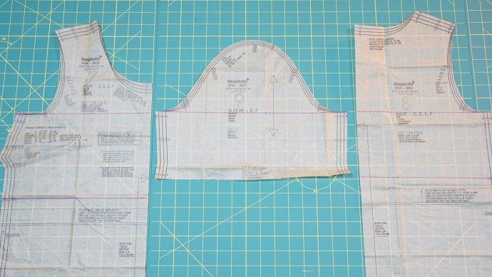 ​Как кроить из ткани в полоску, чтобы рисунок идеально совпал