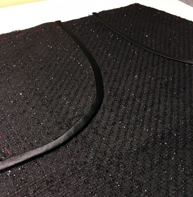 Как выполнить карман с подкройным бочком