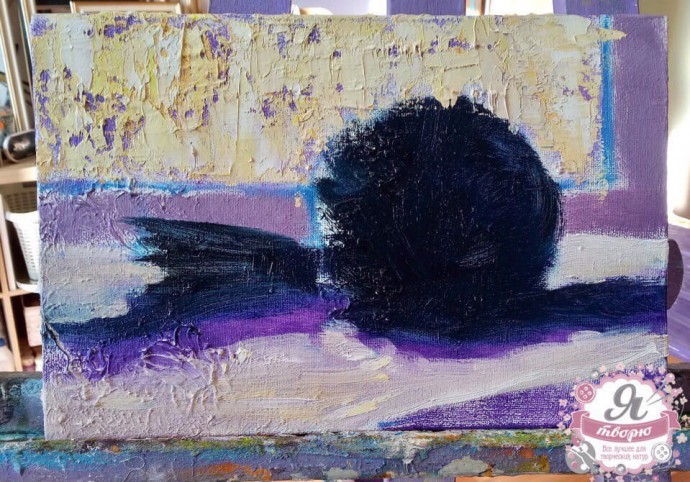 Синий букет