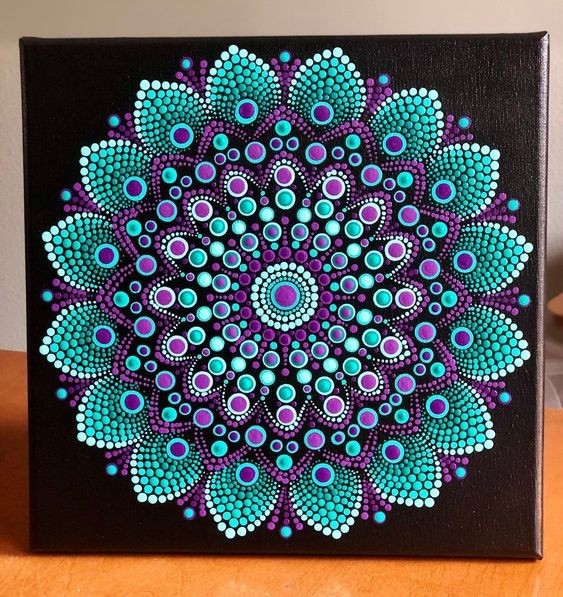 Варианты точечной росписи