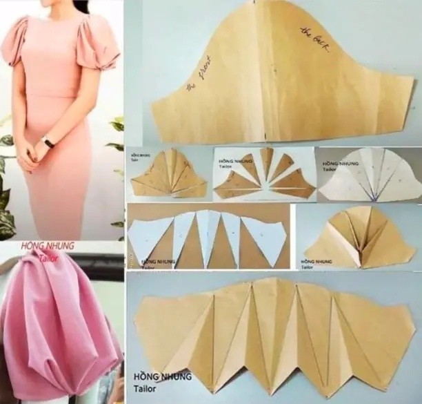 Оригинальные варианты моделирования рукавов