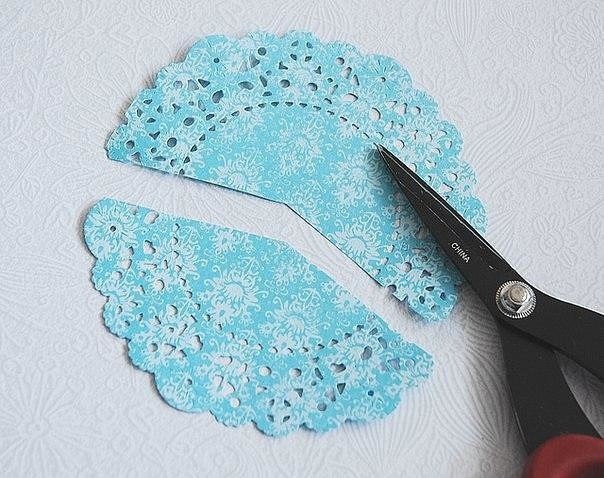 Ангелочек из бумаги