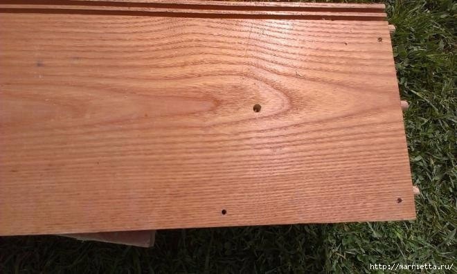 Кашпо из дерева своими руками